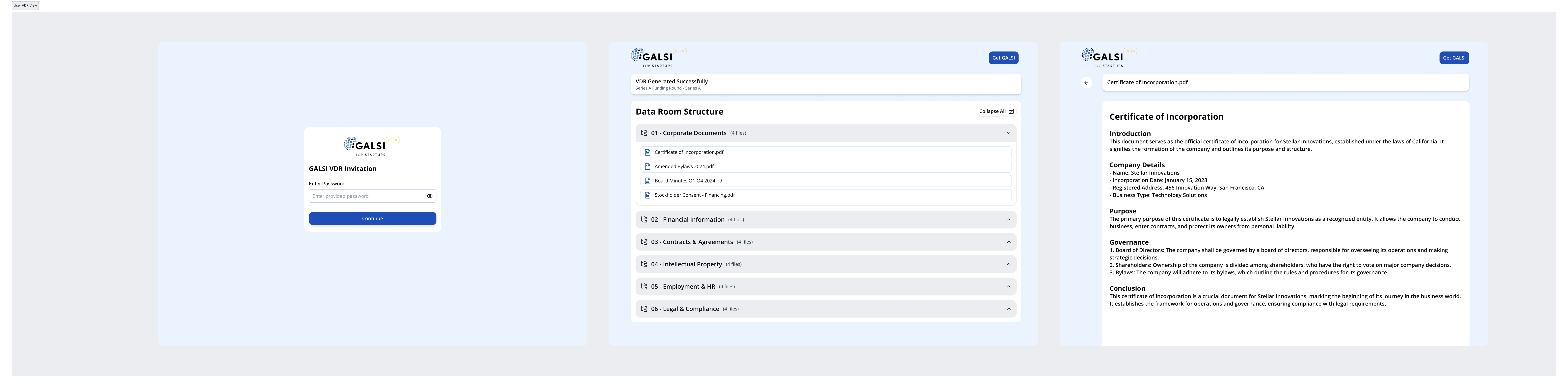 External Investor View